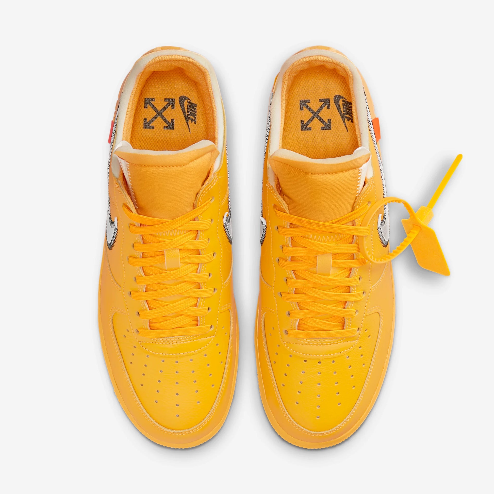 Nike Air Force 1 Low Off-White ICA University Gold