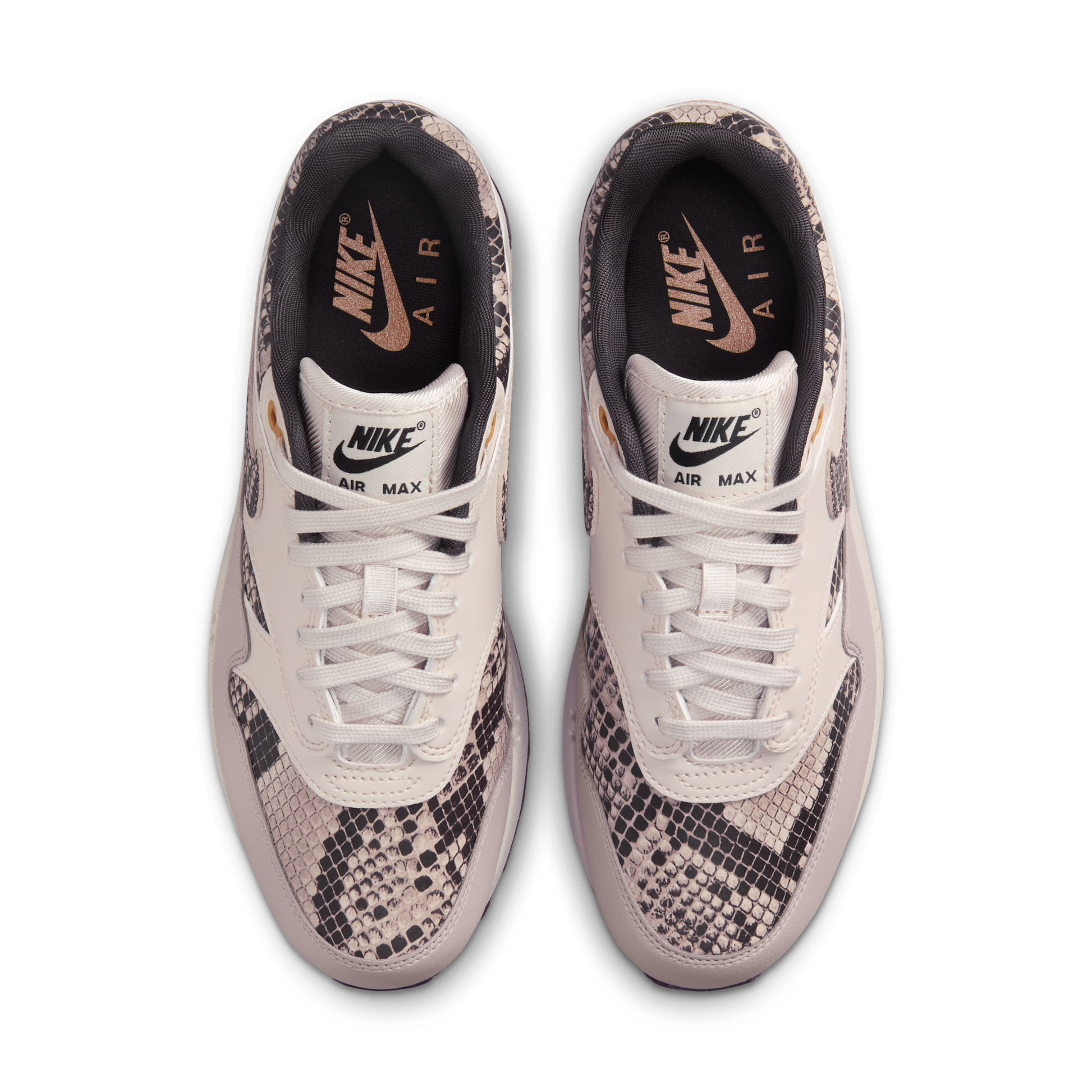 Nike Air Max 1 Snakeskin Light Orewood Brown (Women's)