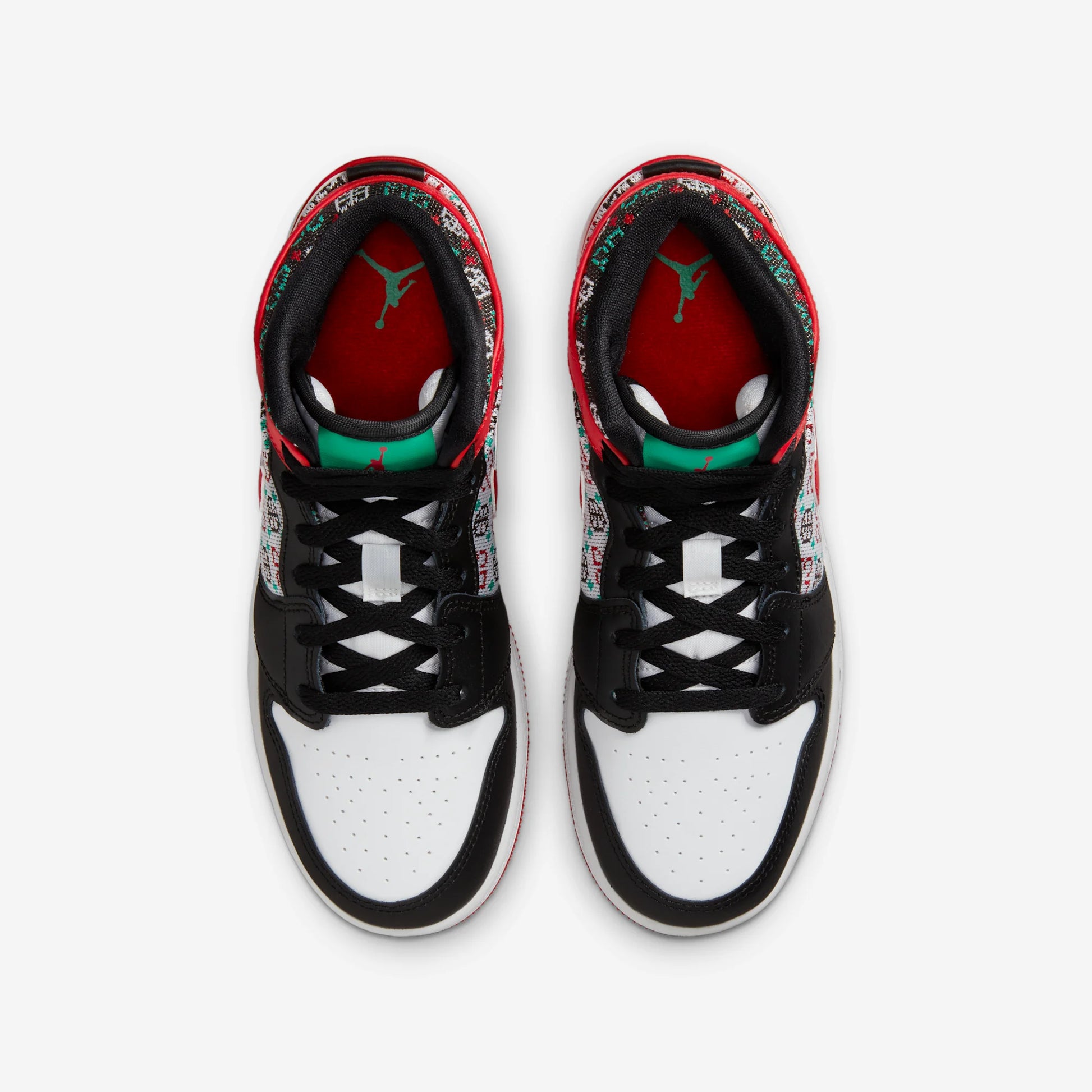 Jordan 1 Mid SE Ugly Christmas Sweater (GS)