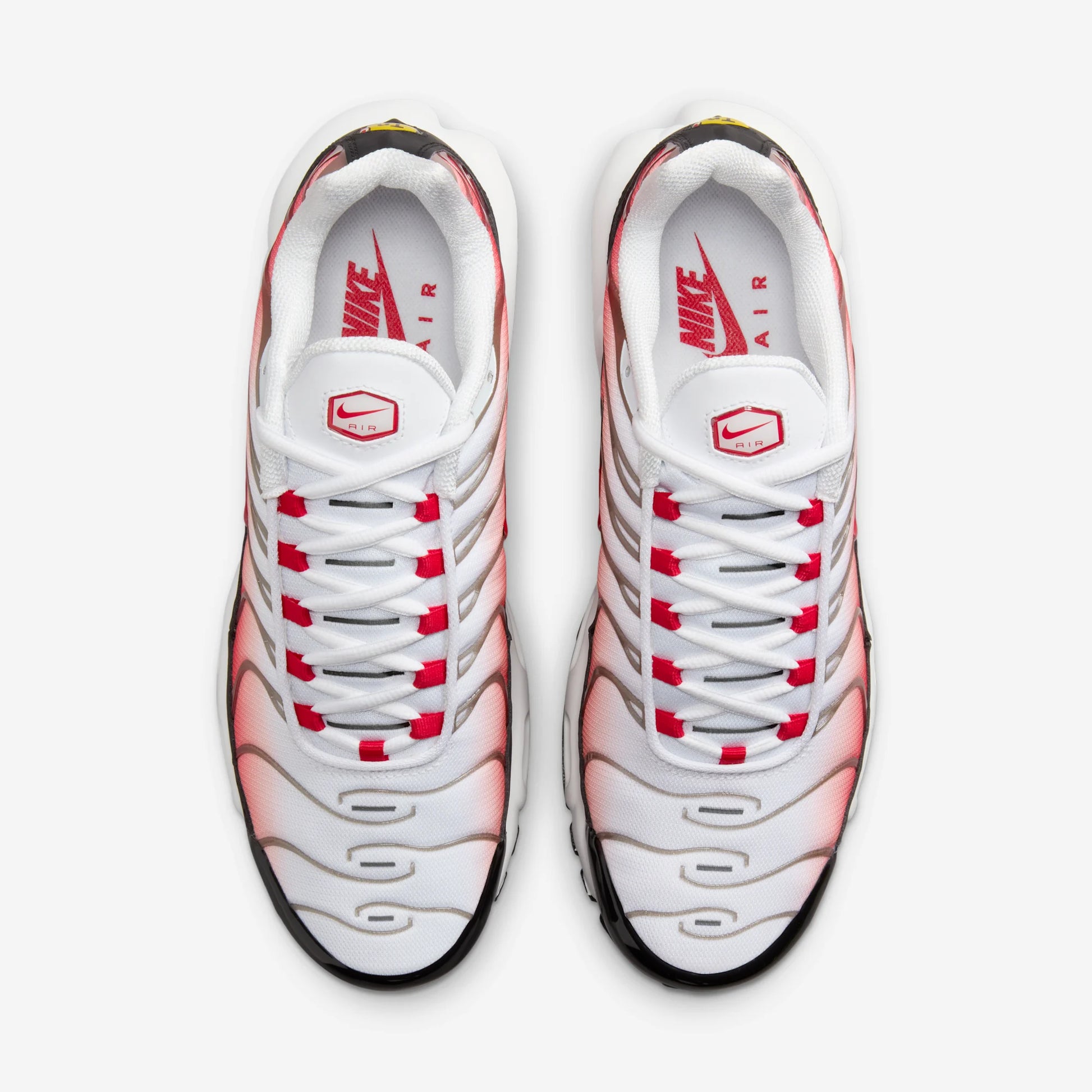 Nike Air Max Plus White Black University Red