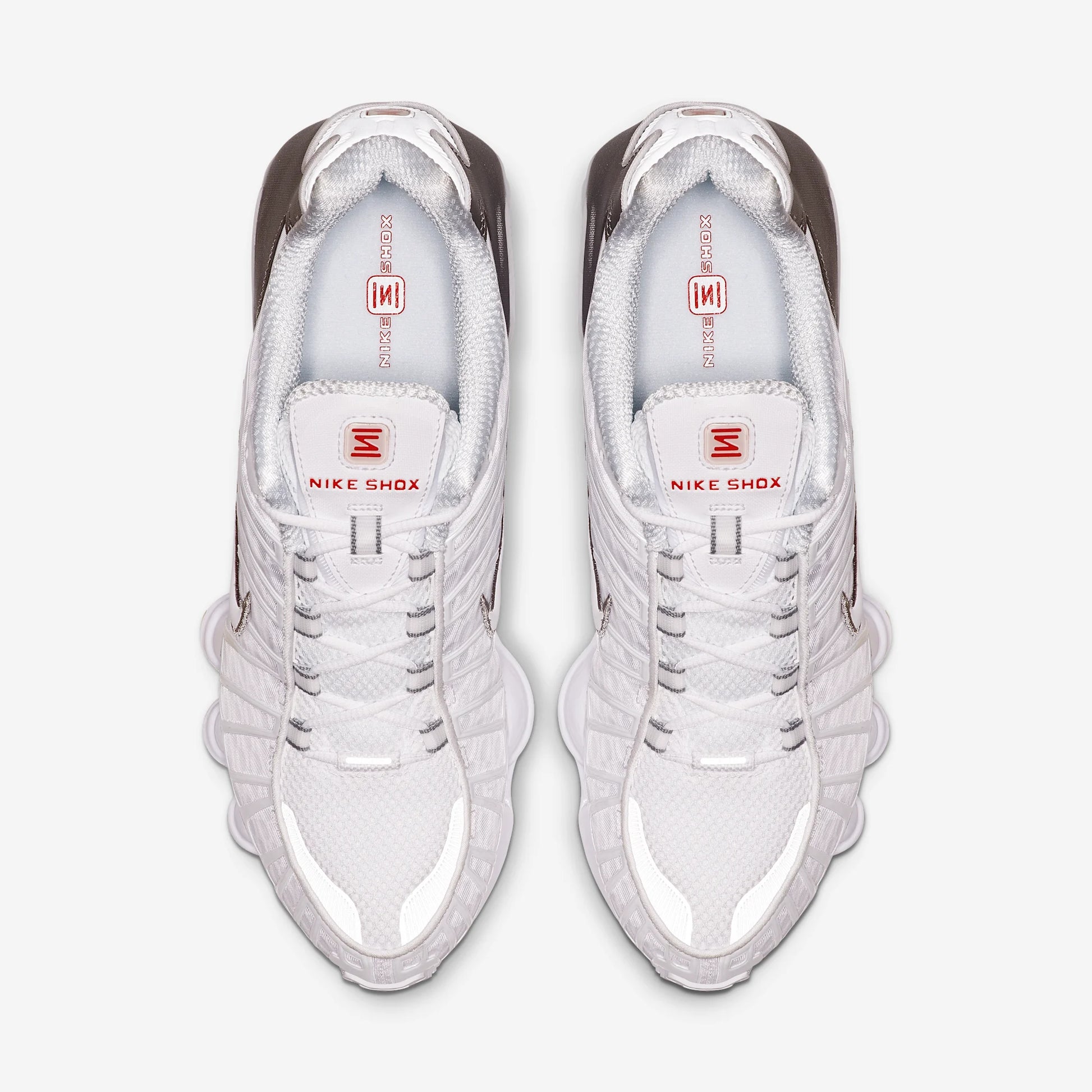 Nike Shox TL White Metallic Silver