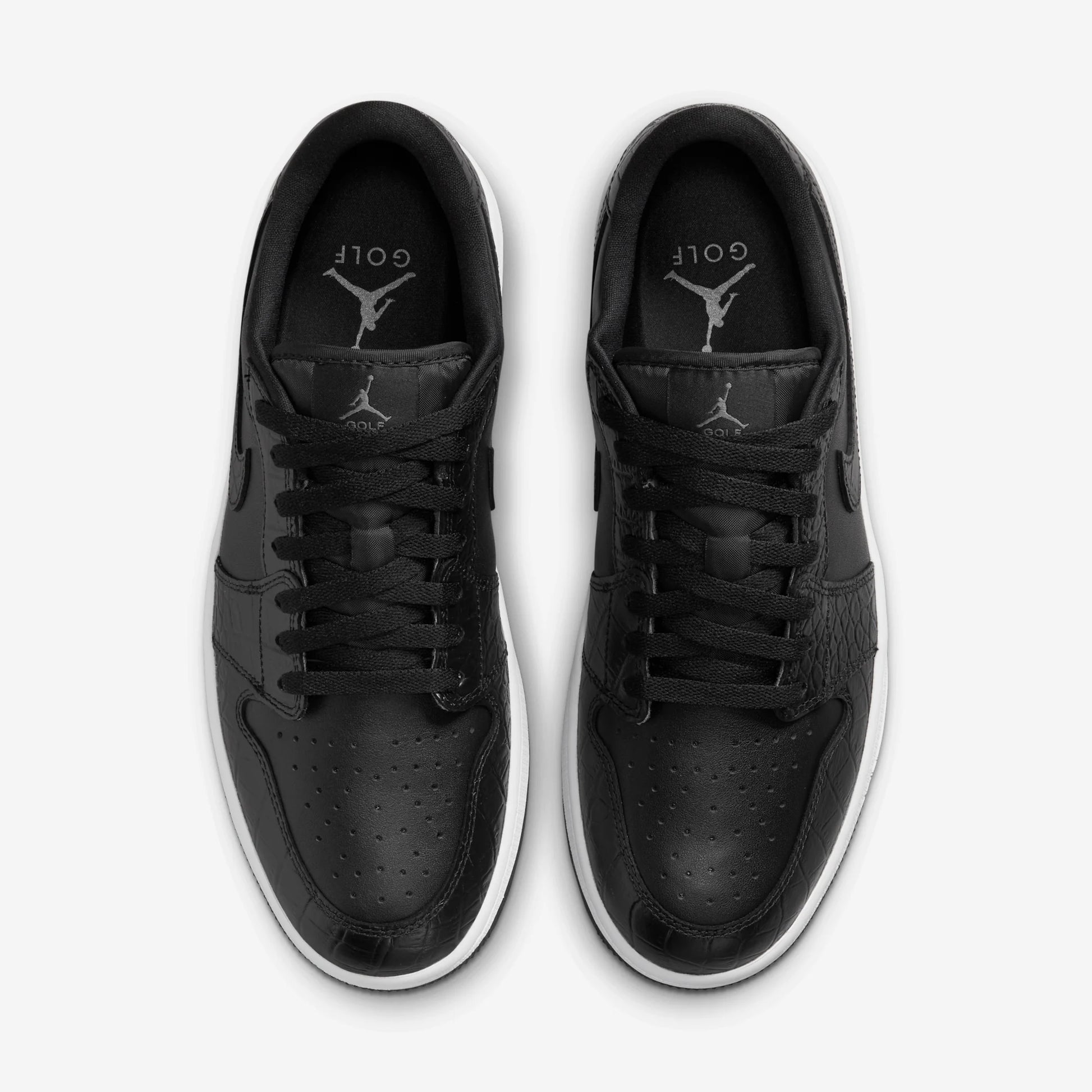 Jordan 1 Retro Low Golf Black Croc