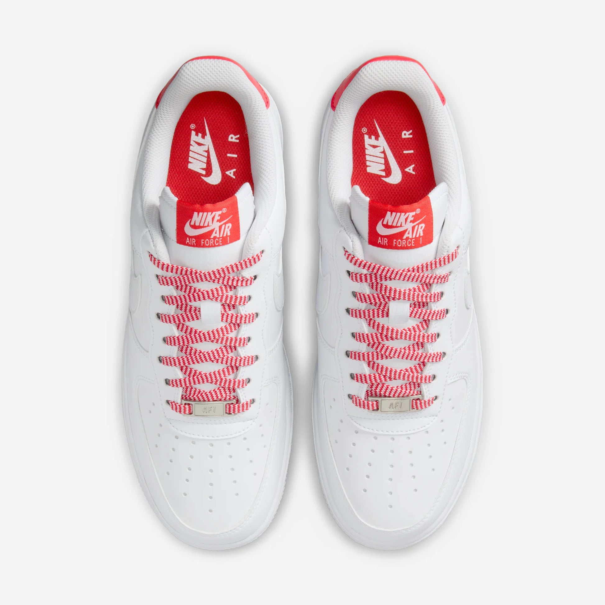 Nike Air Force 1 Low '07 White Pink Foam Metallic Silver Light Crimson (Women's)