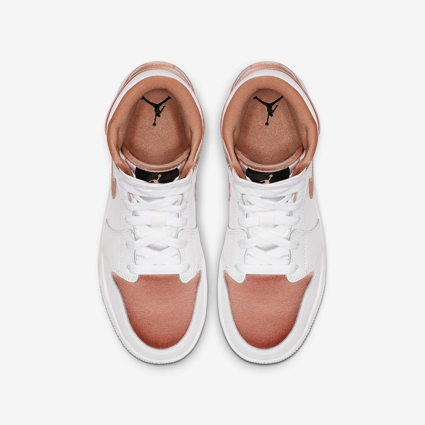 Jordan 1 Mid White Rose Gold (GS)