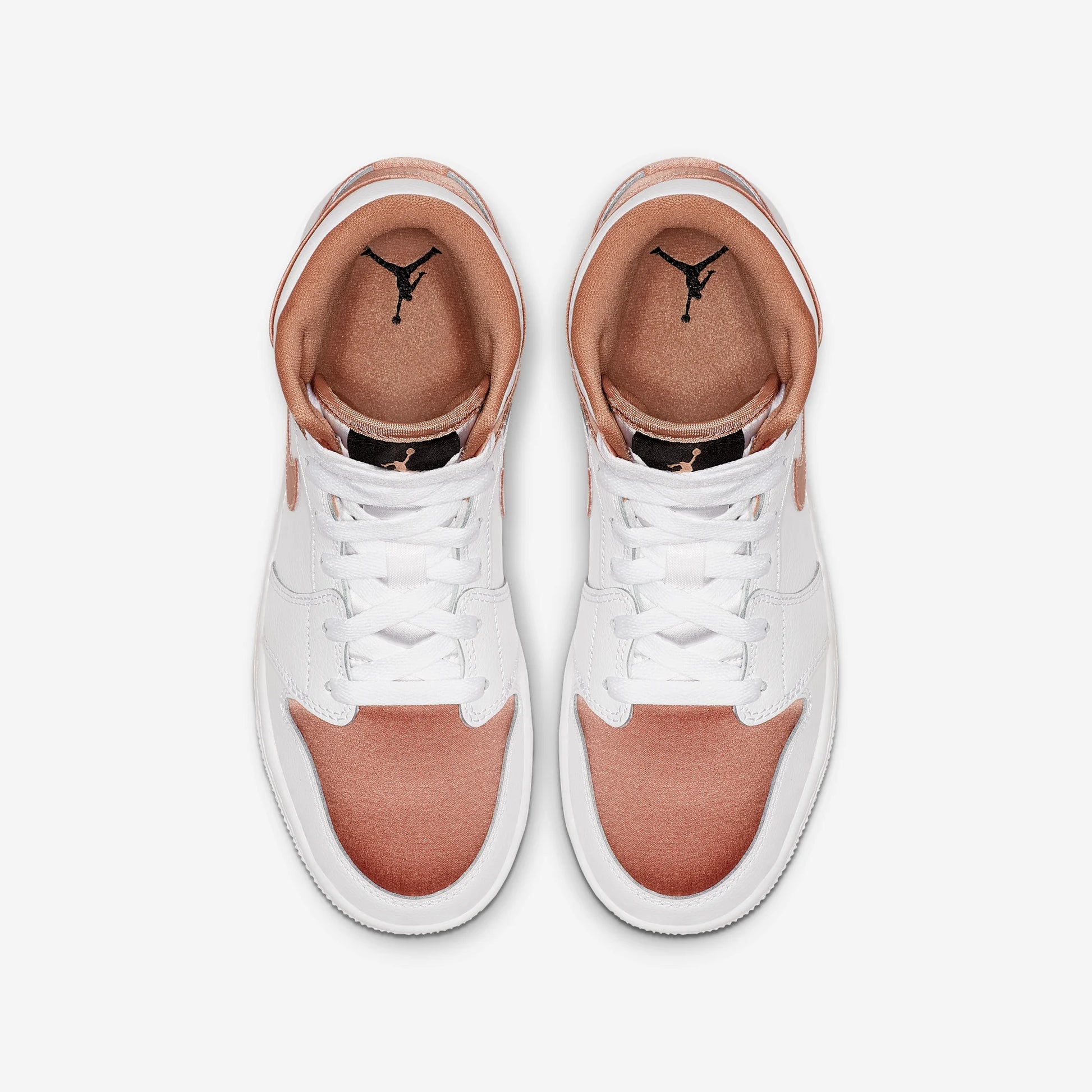 Jordan 1 Mid White Rose Gold (GS)