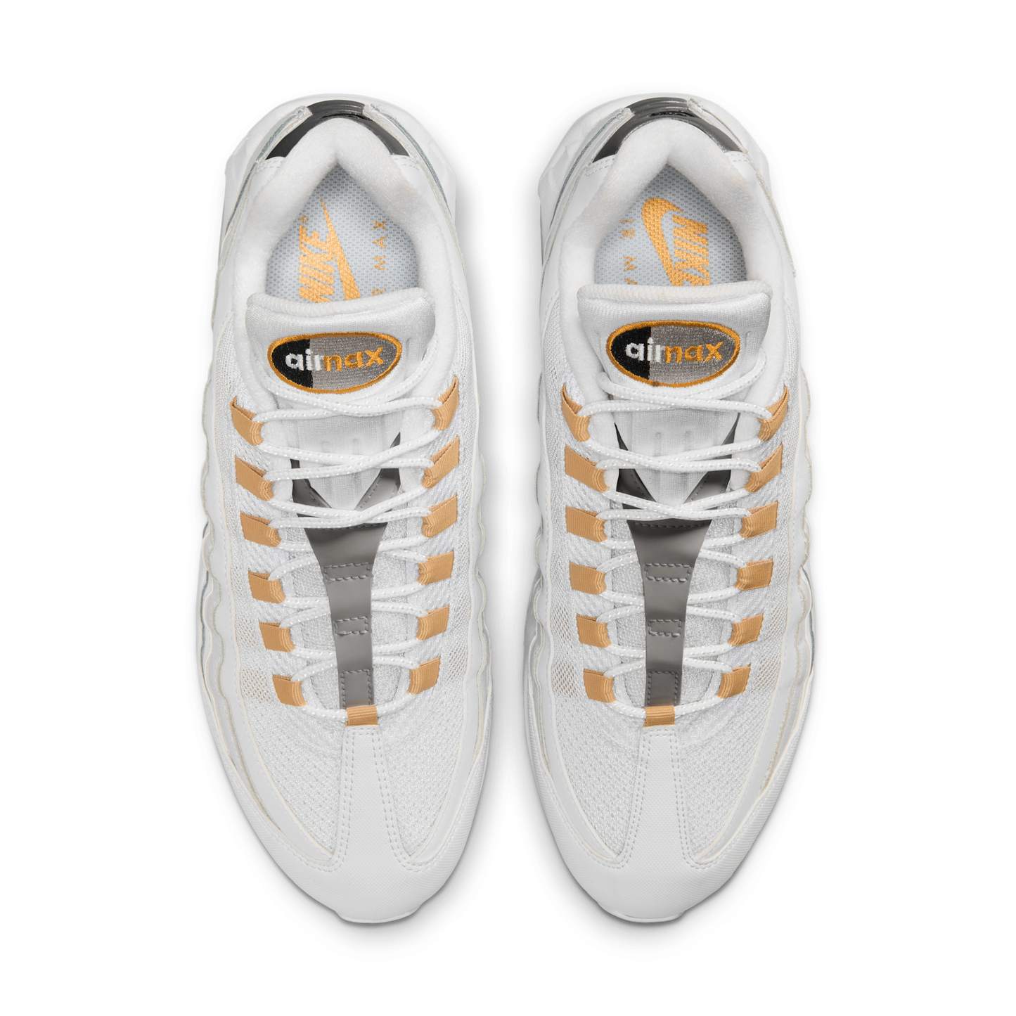 Nike Air Max 95 OG Big Bubble White Team Gold