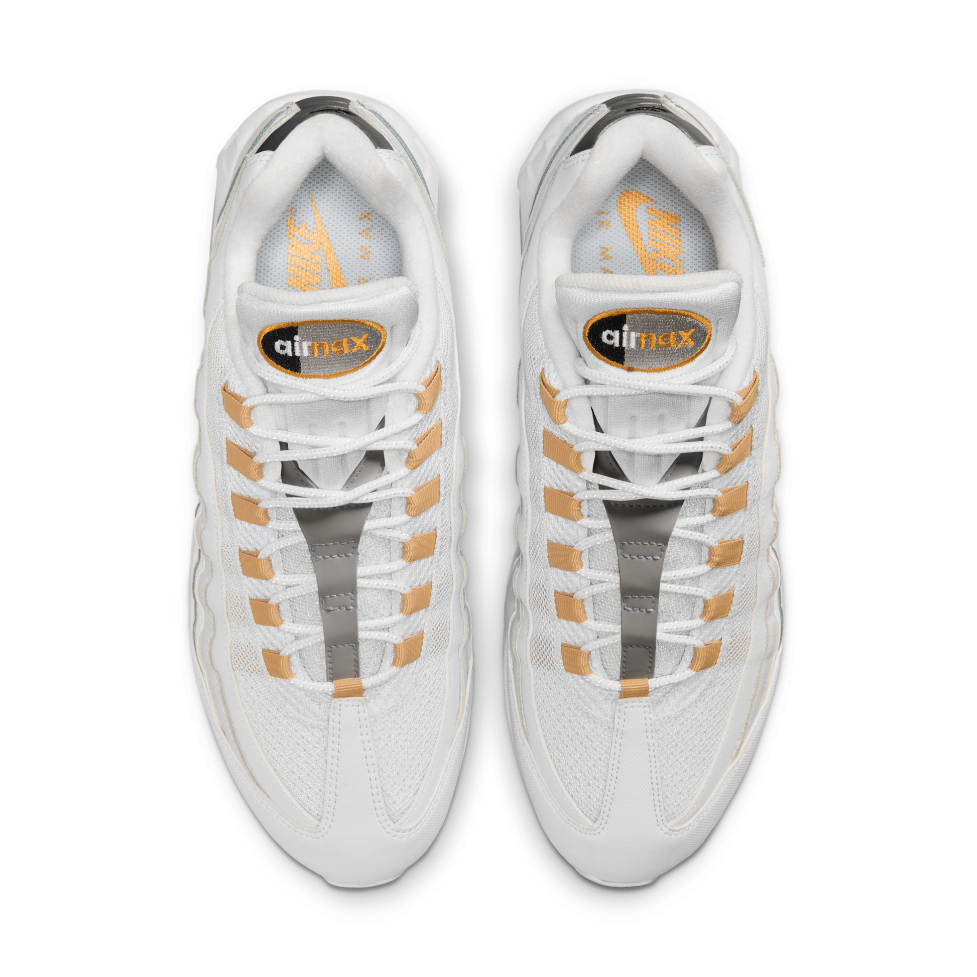 Nike Air Max 95 OG Big Bubble White Team Gold