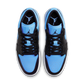 Jordan 1 Low Black University Blue