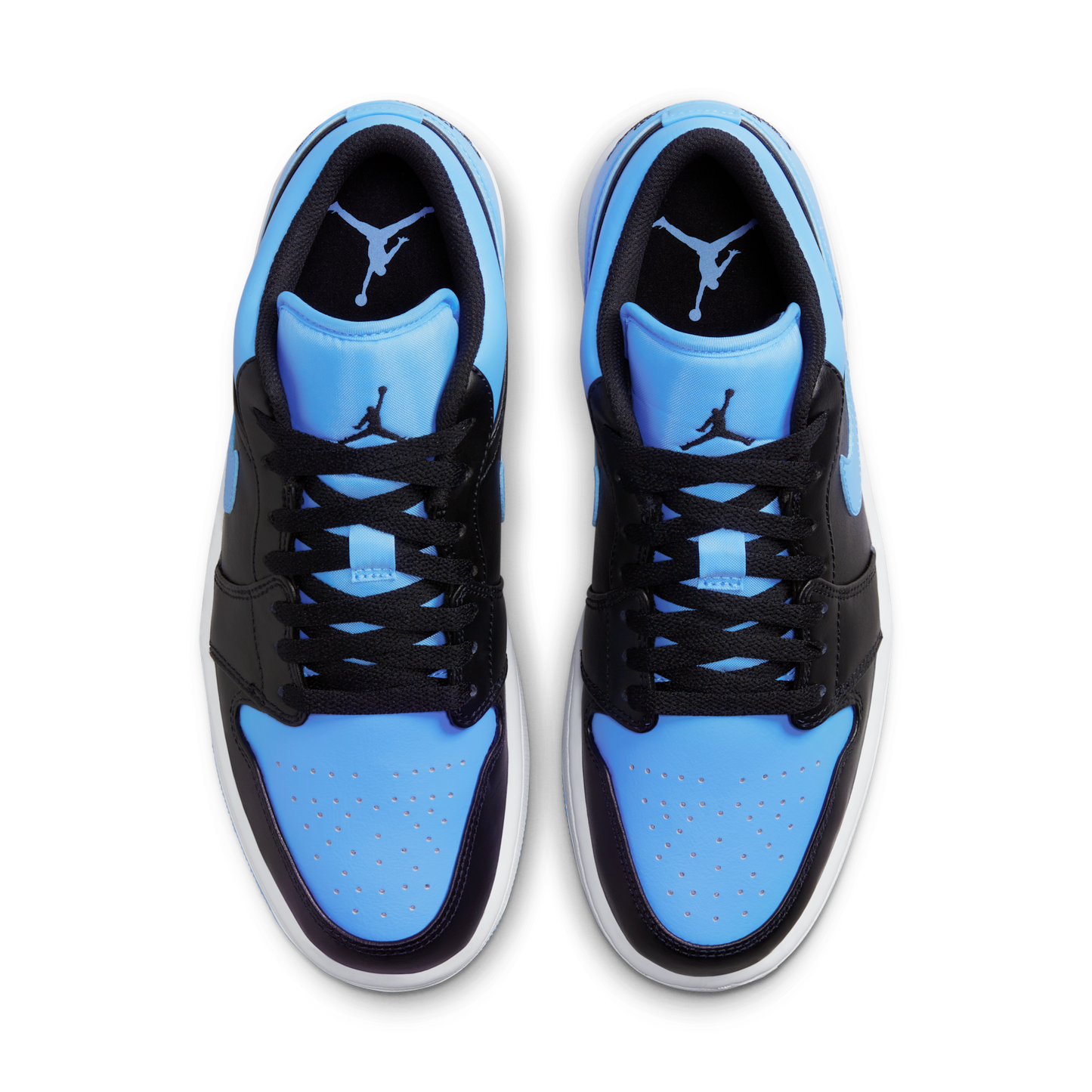 Jordan 1 Low Black University Blue