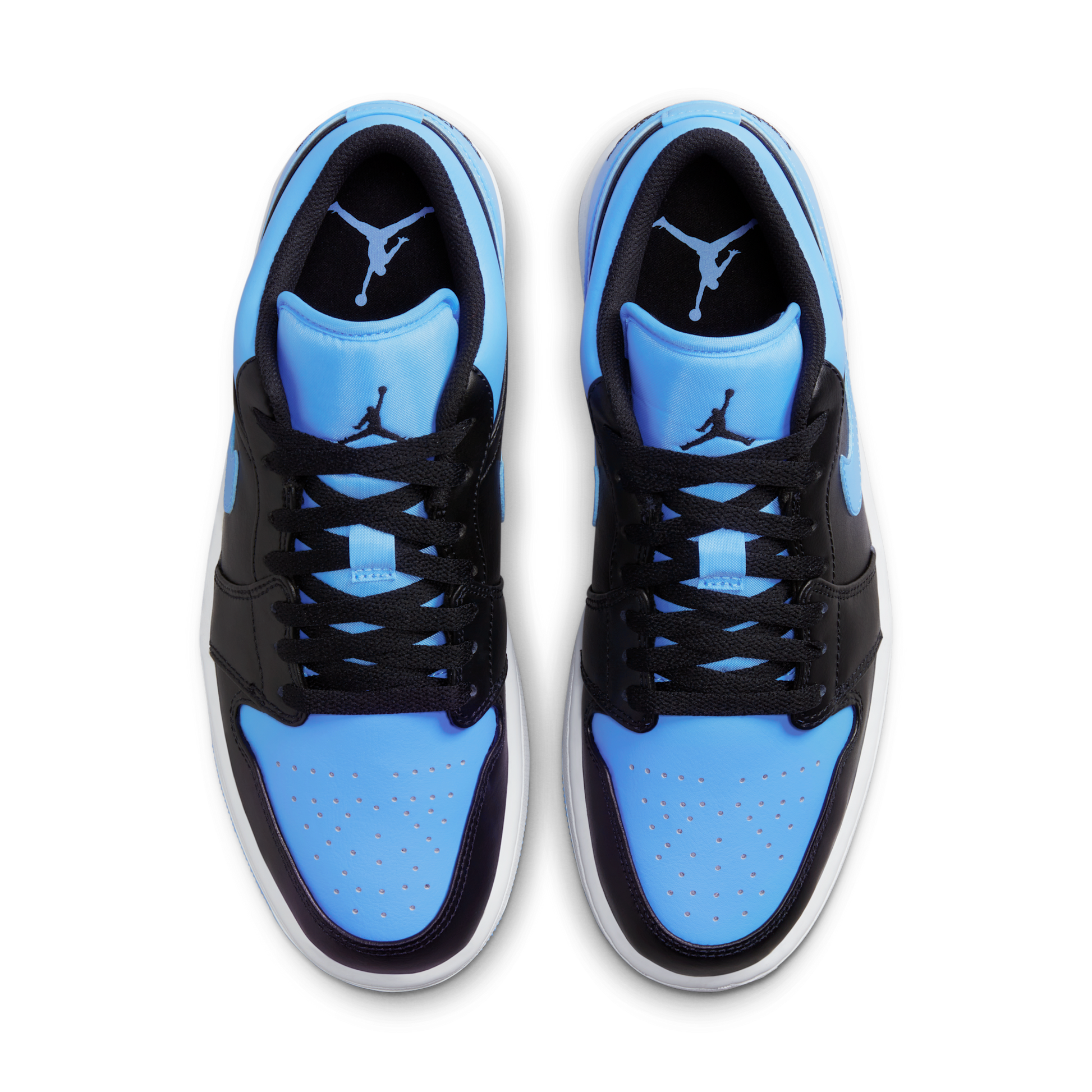 Jordan 1 Low Black University Blue