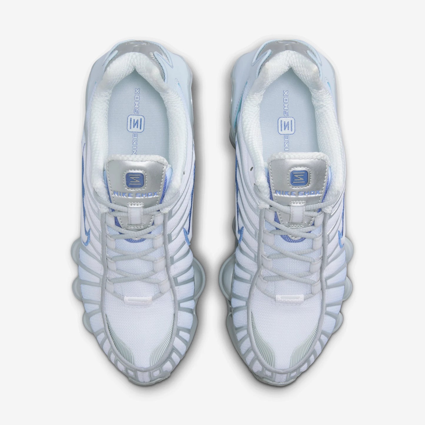 Nike Shox TL Metallic Platinum Blue Tint (Women's)