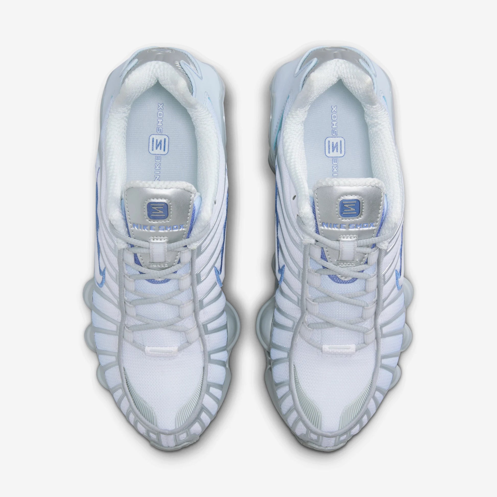 Nike Shox TL Metallic Platinum Blue Tint (Women's)