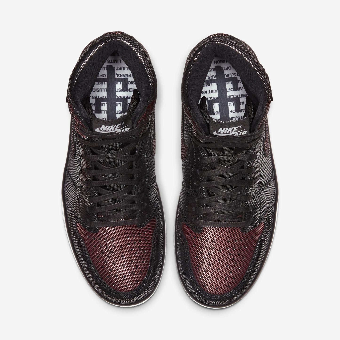 Jordan 1 Retro High Fearless Metallic Rose Gold (Women's)