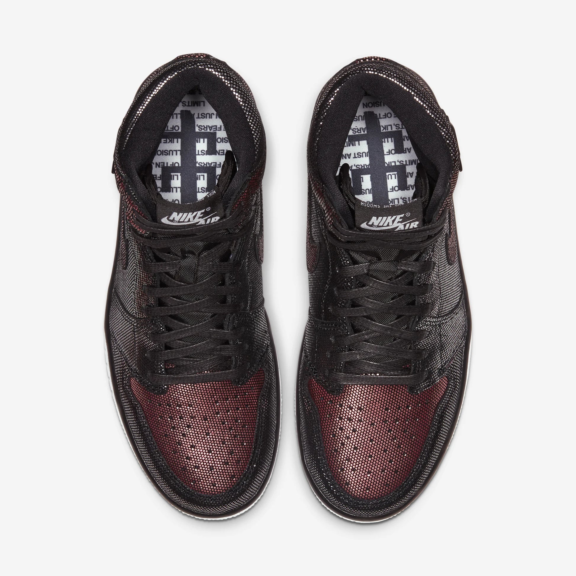 Jordan 1 Retro High Fearless Metallic Rose Gold (Women's)