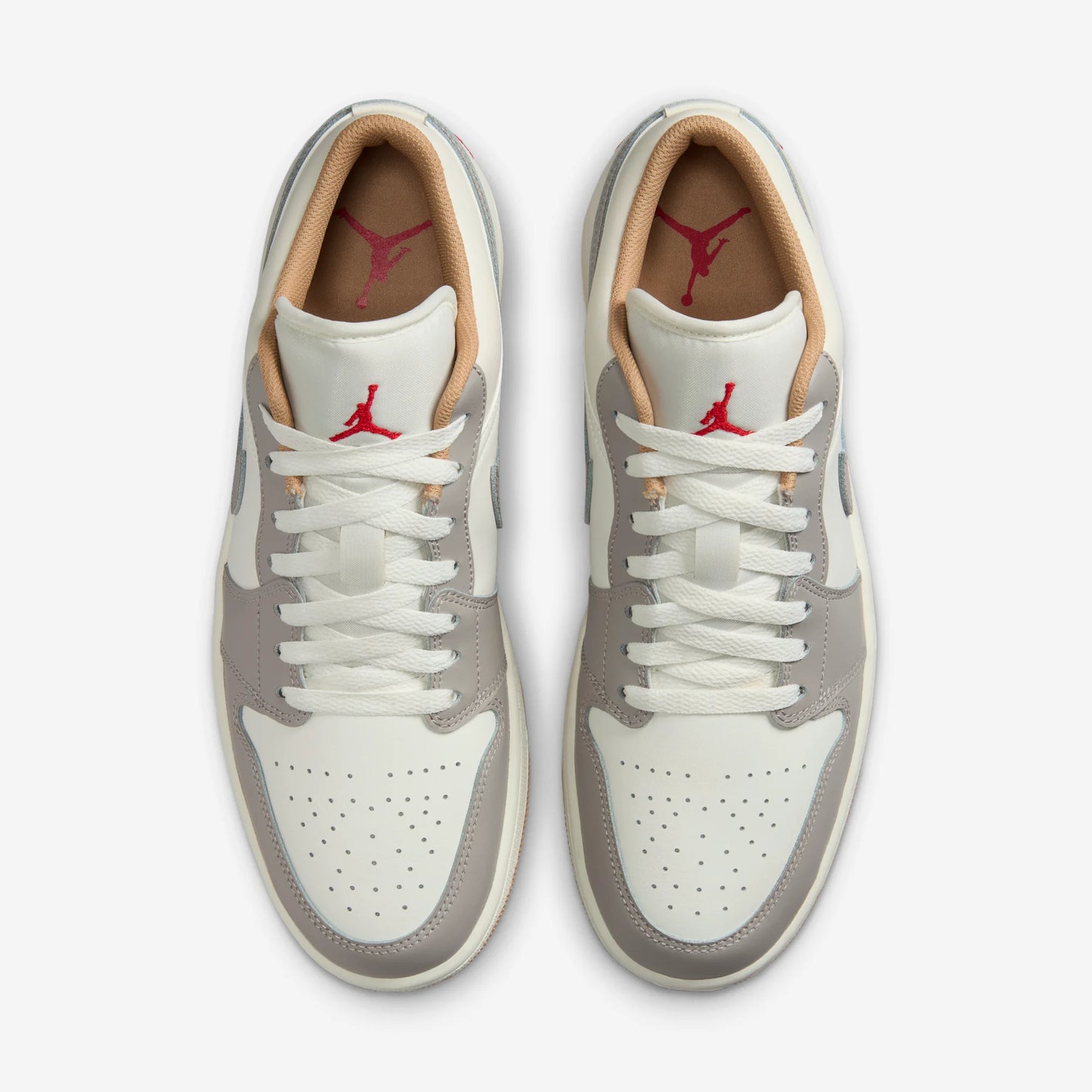 Jordan 1 Low Sail College Grey Rattan