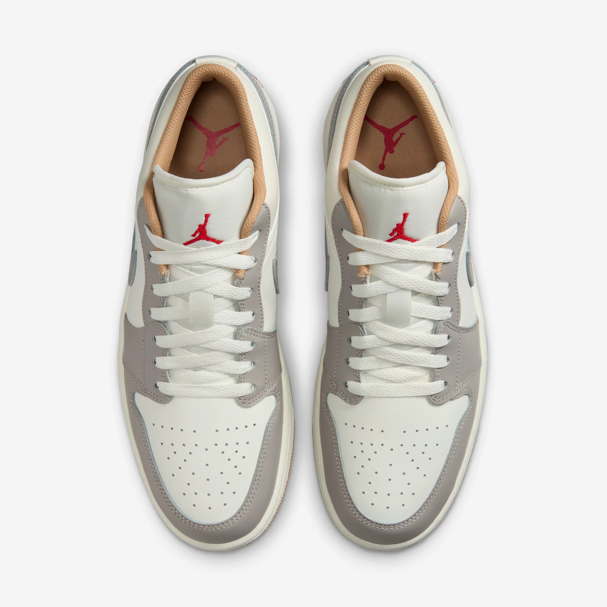 Jordan 1 Low Sail College Grey Rattan