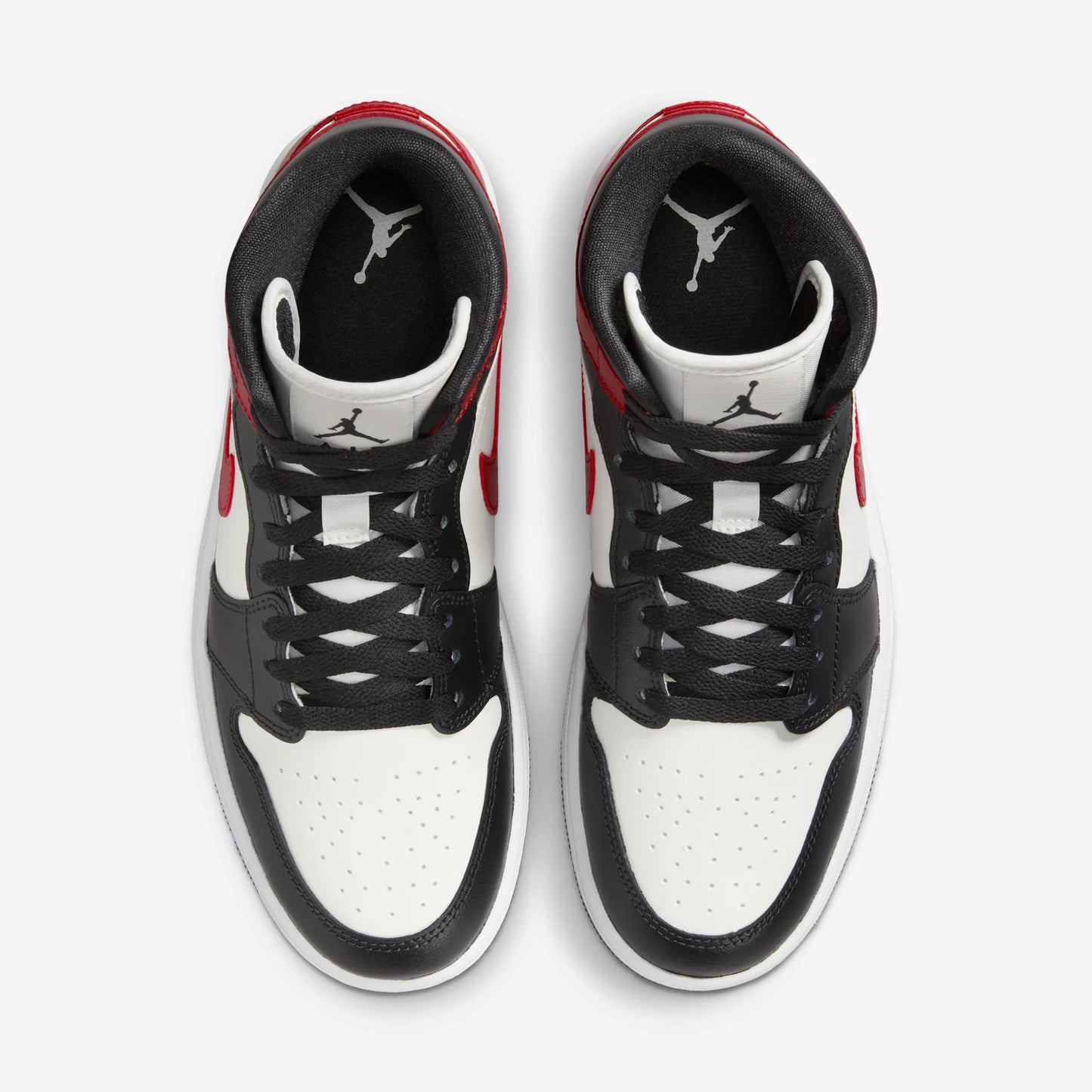Jordan 1 Mid Gym Red Off Noir (Women's)