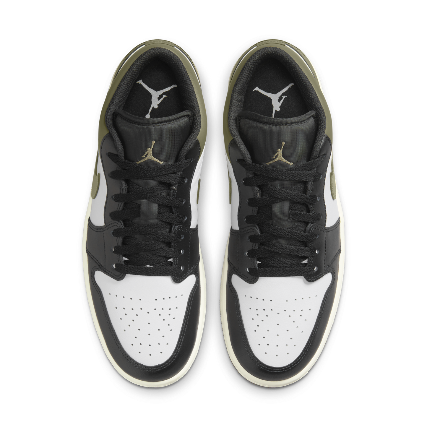 Jordan 1 Low Black Toe Medium Olive