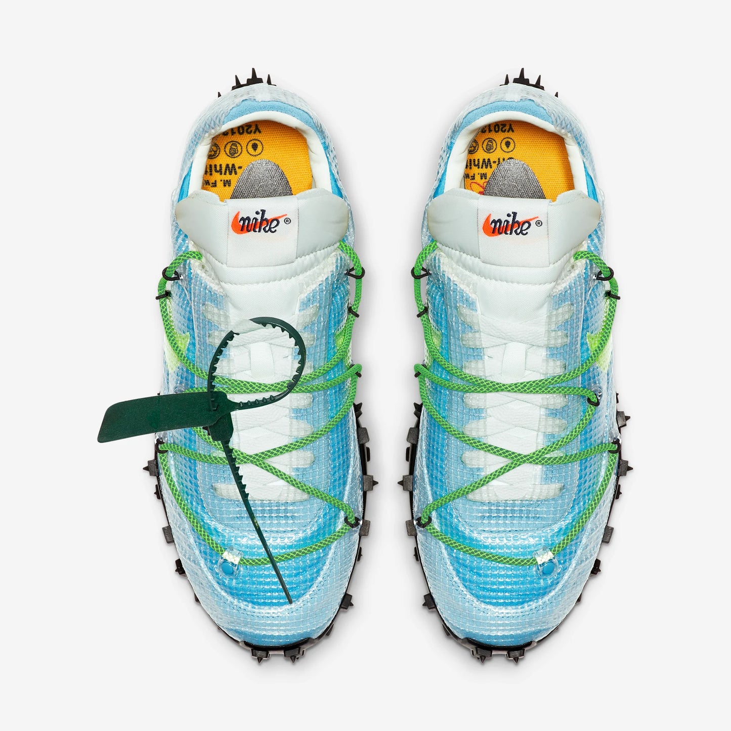 Nike Waffle Racer Off-White Vivid Sky (Women's)