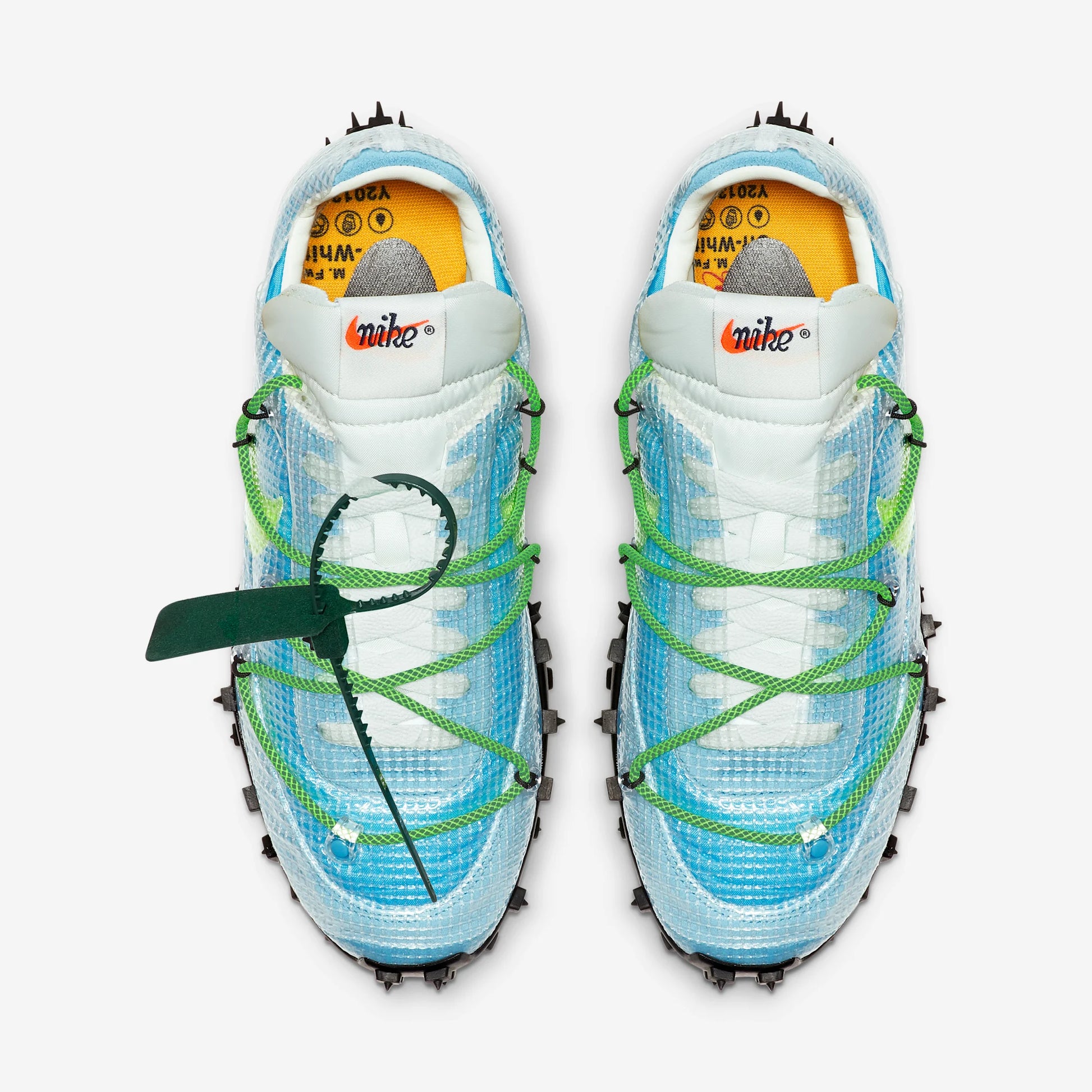 Nike Waffle Racer Off-White Vivid Sky (Women's)