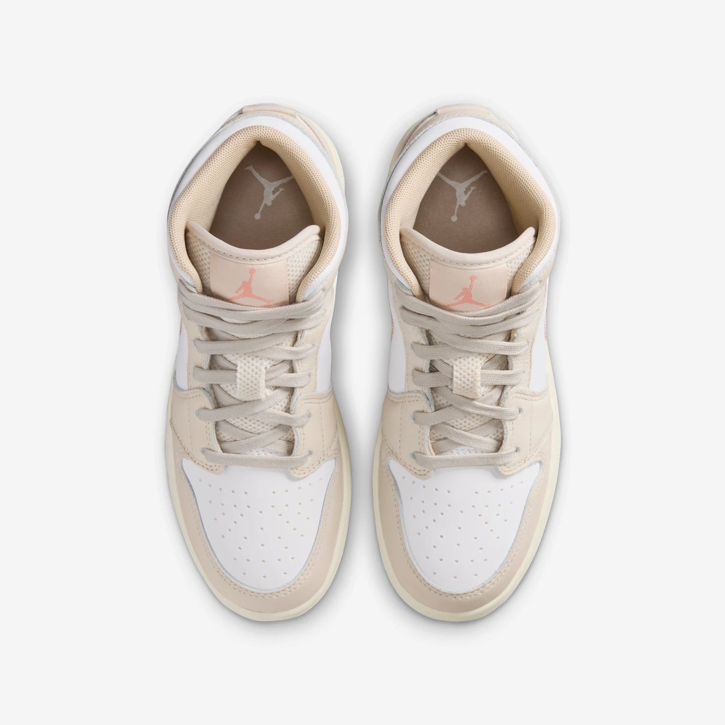 Jordan 1 Mid SE Sand Drift White Madder Root (GS)