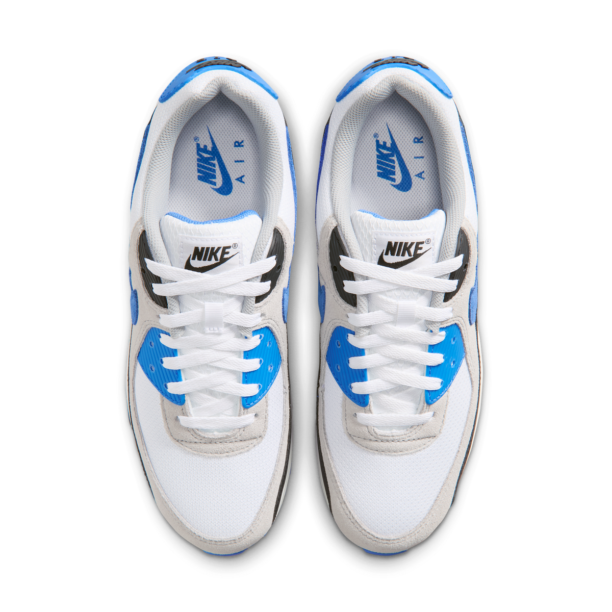Nike Air Max 90 White Blue Crystal
