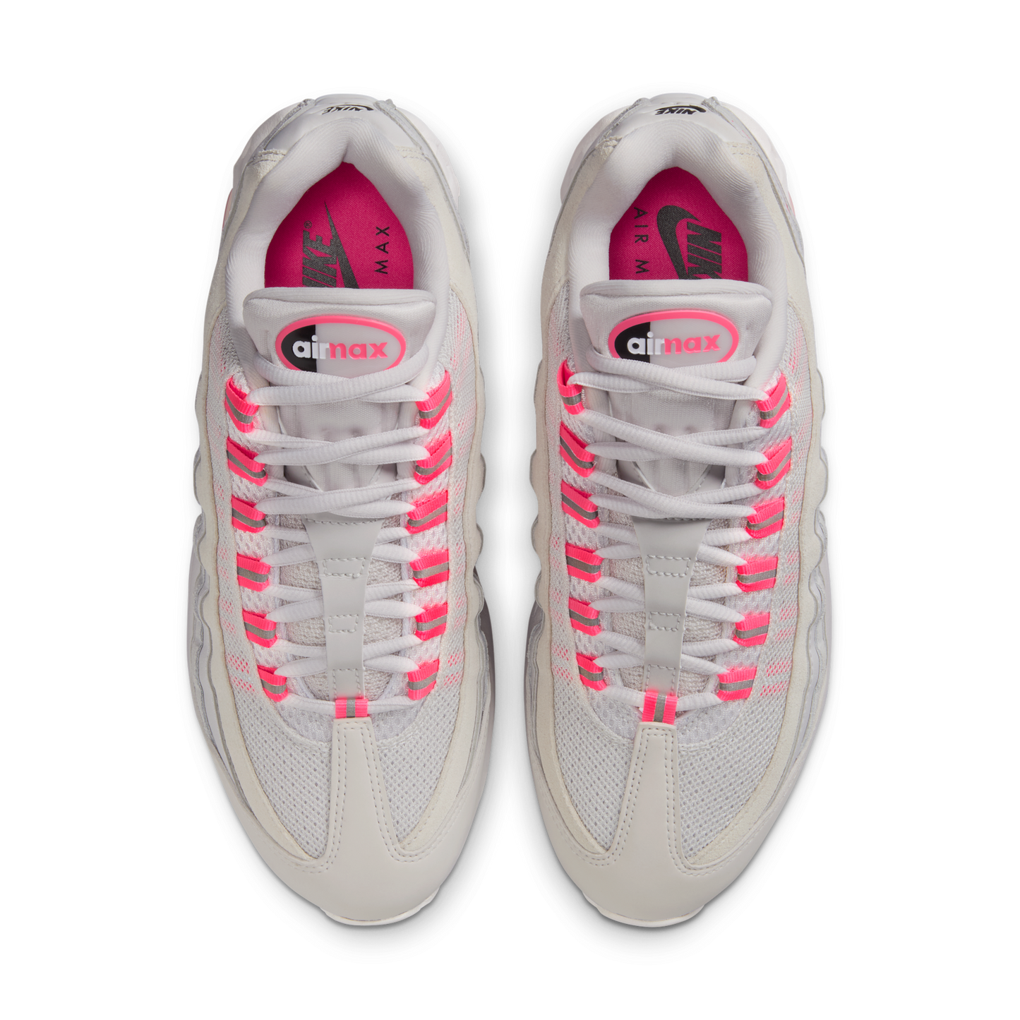 Nike Air Max 95 OG Big Bubble Vast Grey Hyper Pink (Women's)