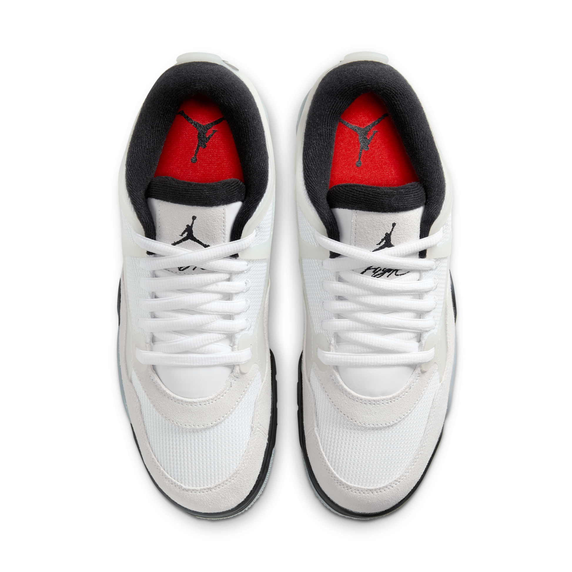Jordan 4 RM White Light Smoke Grey Black