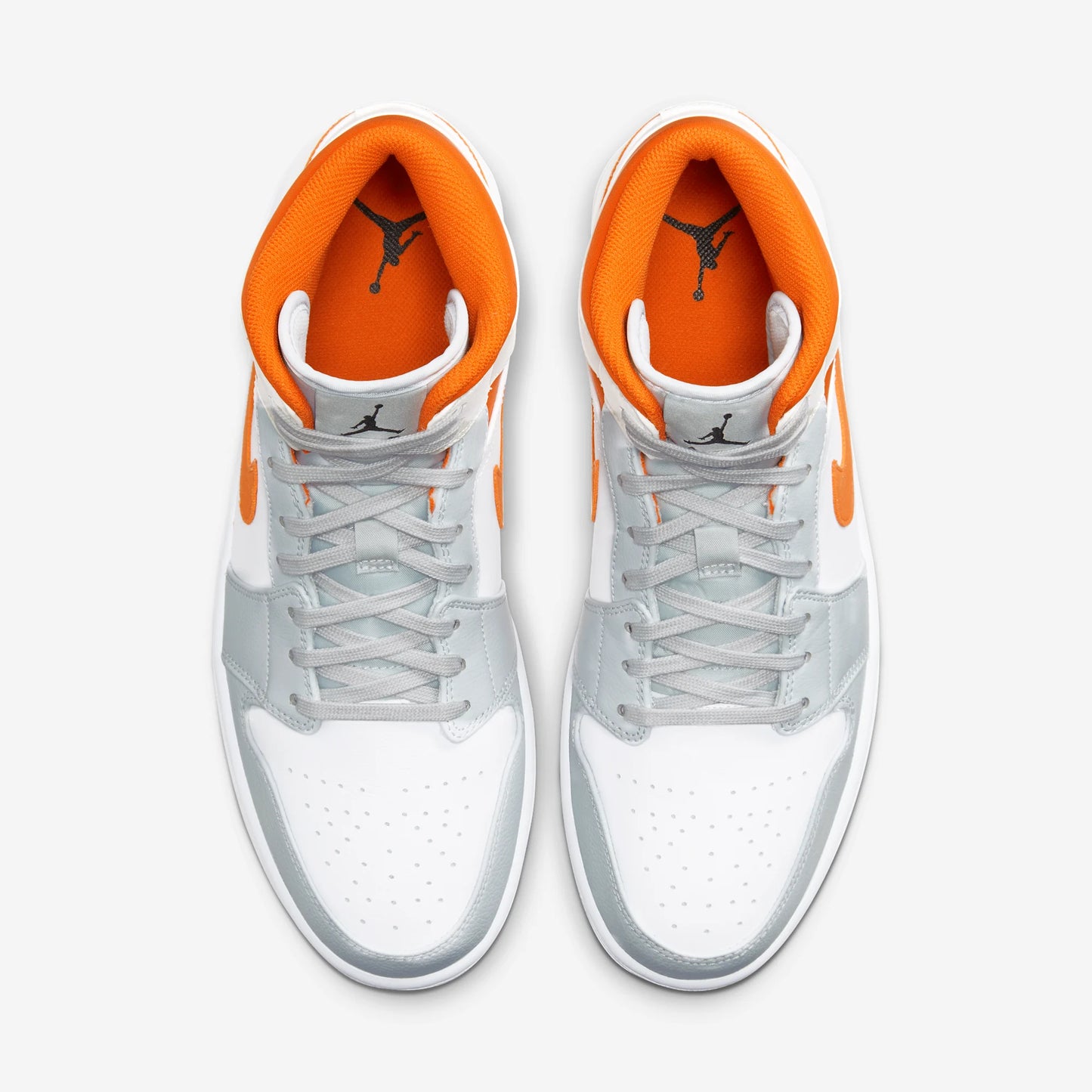 Jordan 1 Mid Starfish Pure Platinum
