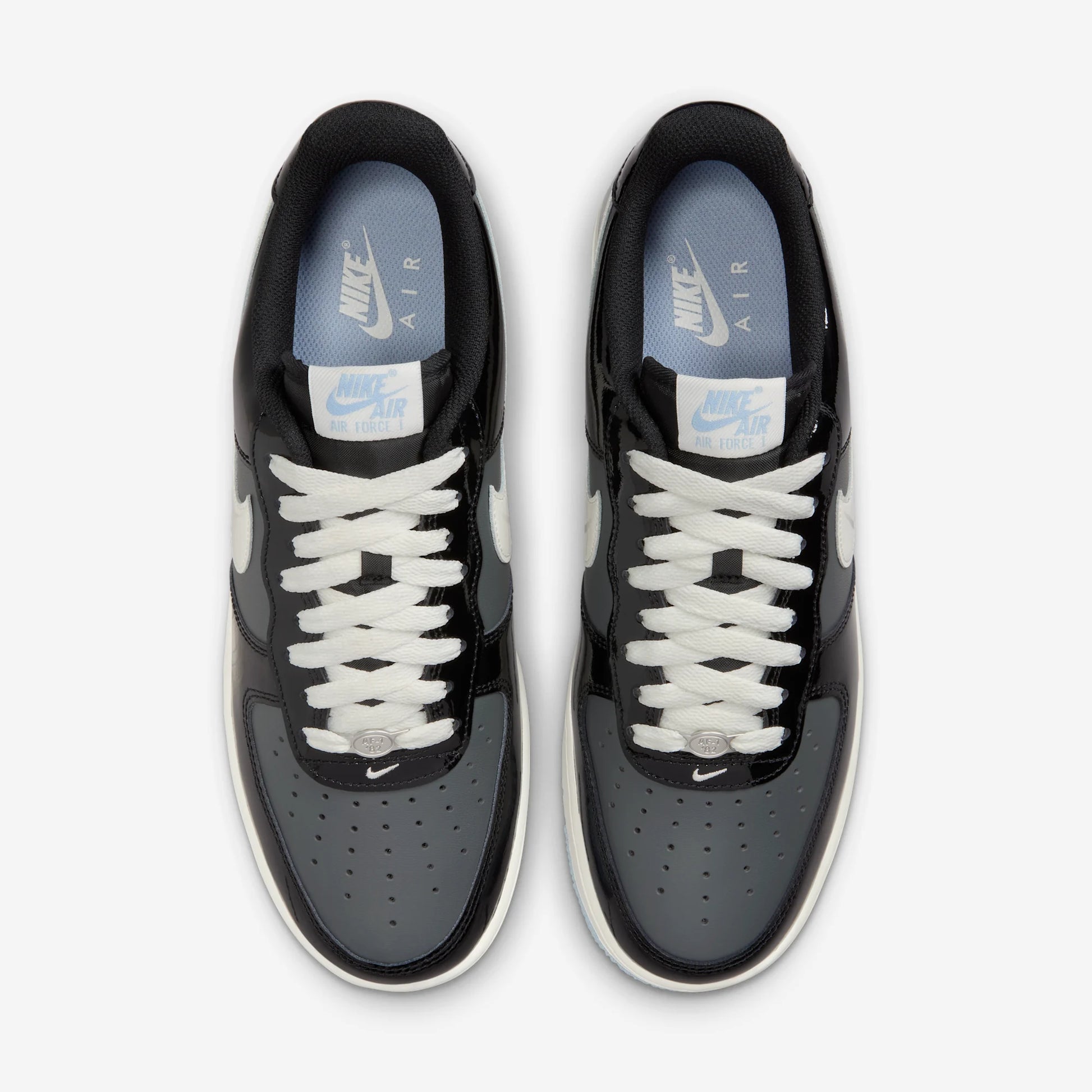 Nike Air Force 1 Low Black Iron Grey Patent
