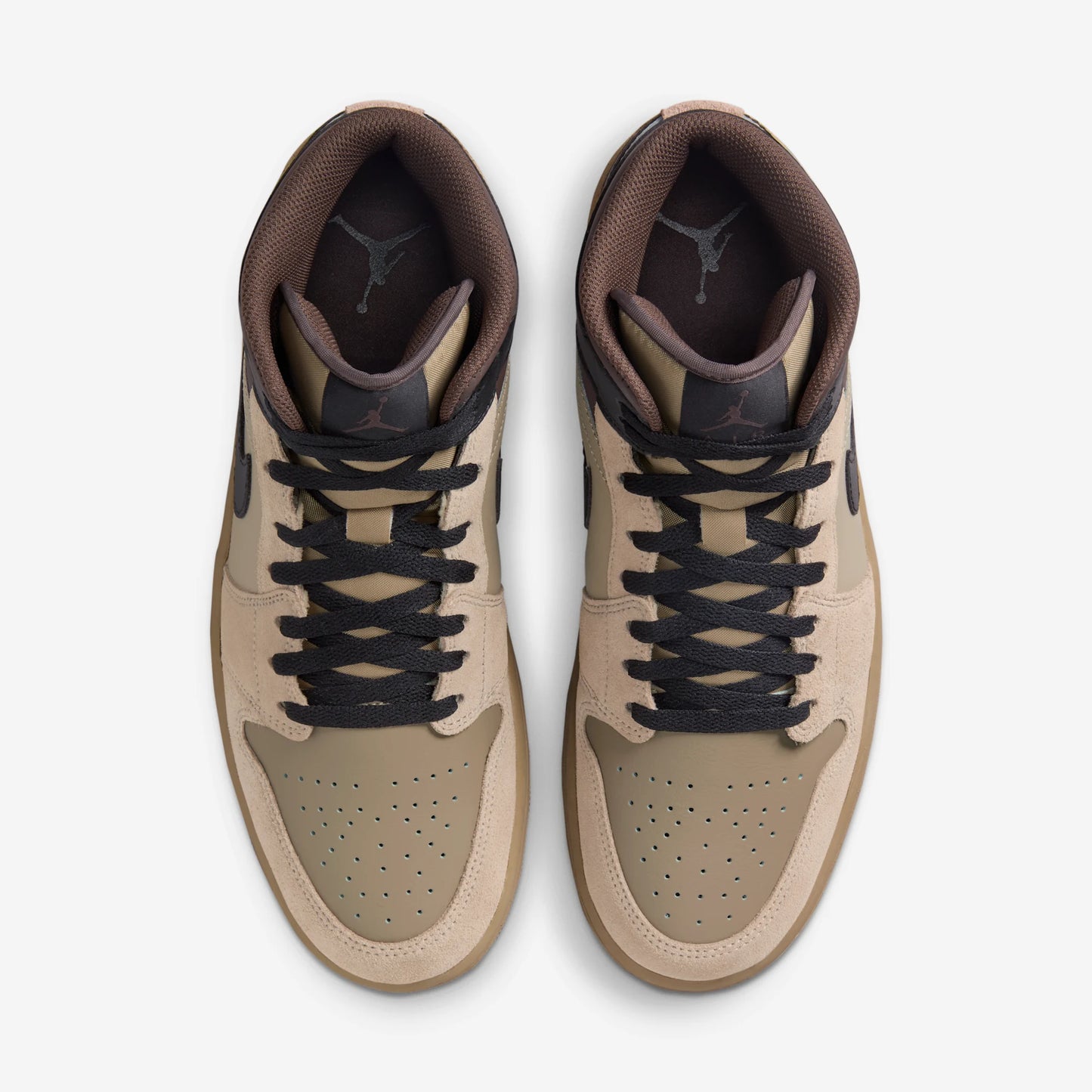 Jordan 1 Mid Khaki Baroque Brown