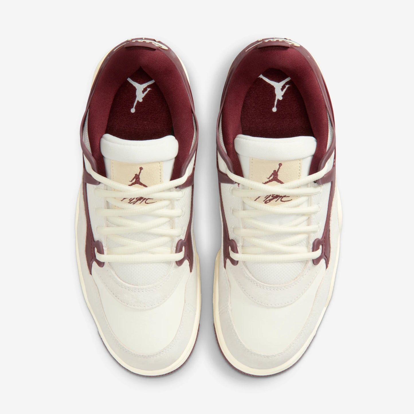 Jordan 4 RM Sail Dark Team Red Coconut Milk (Women's)