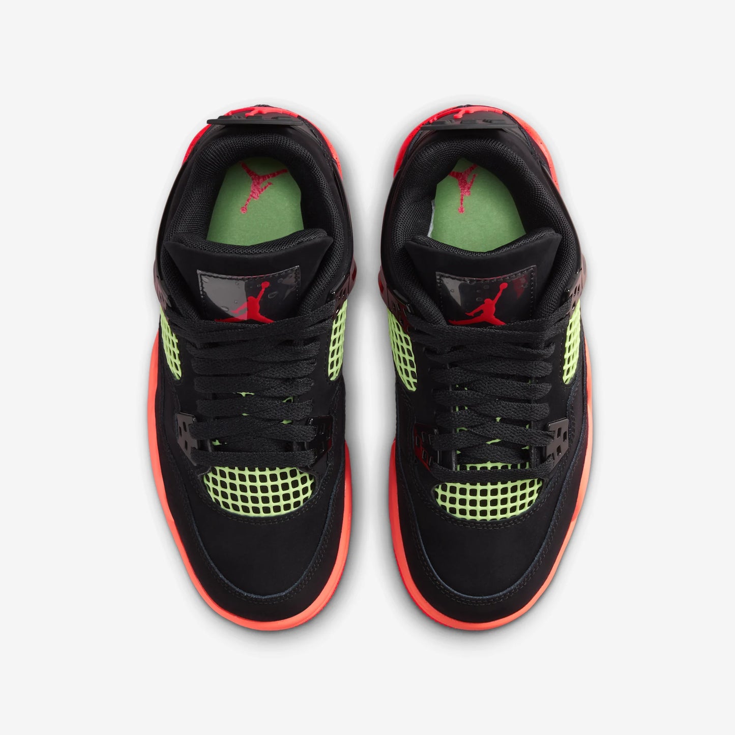 Jordan 4 Retro Black Infrared Barely Volt (GS)