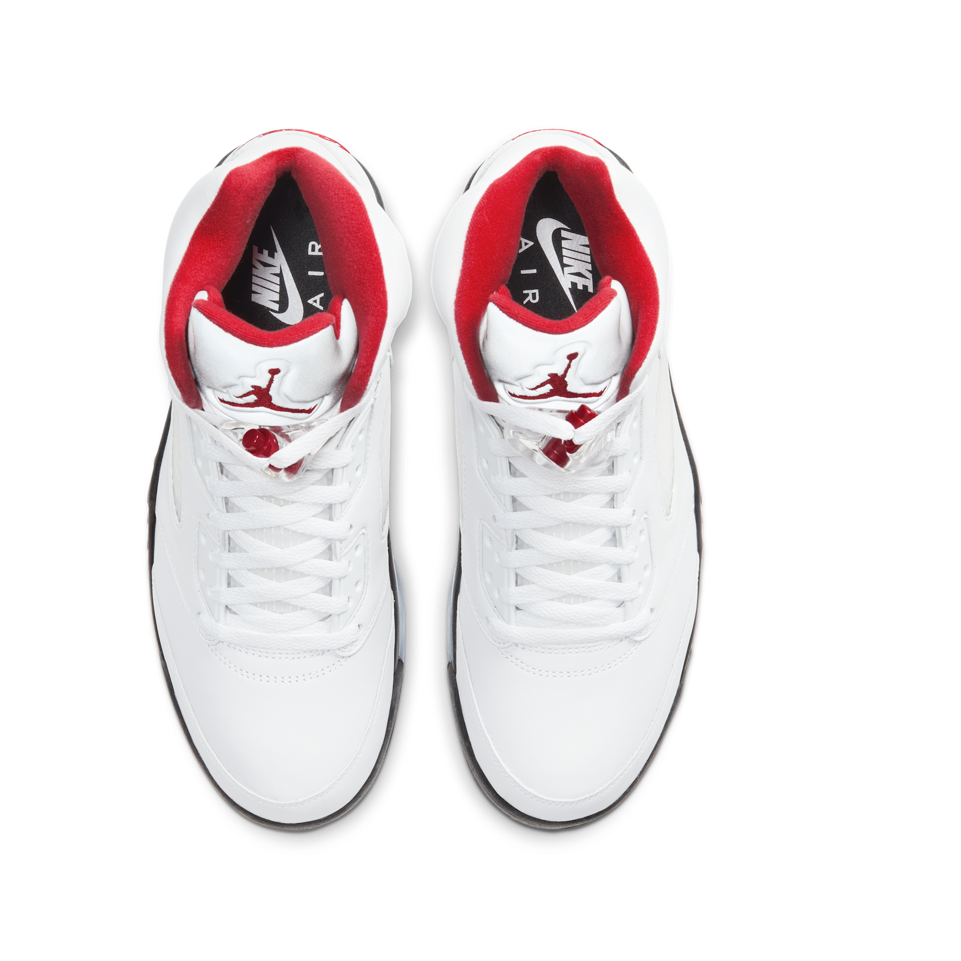 Jordan 5 Retro Fire Red Silver Tongue (2020)