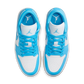 Jordan 1 Low White Gum Light Brown Dark Powder Blue (Women's)
