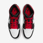 Jordan 1 Mid Gym Red Black Toe