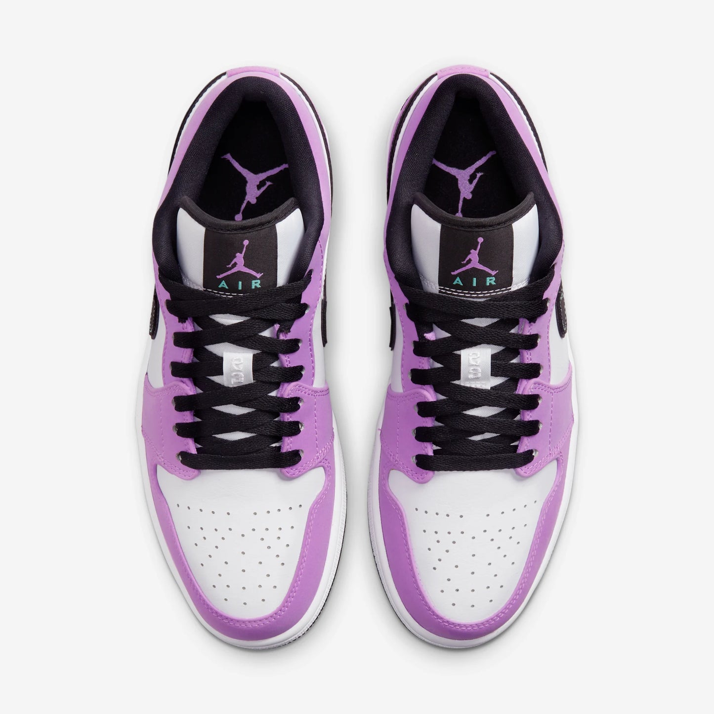 Jordan 1 Low SE Violet Shock White Black