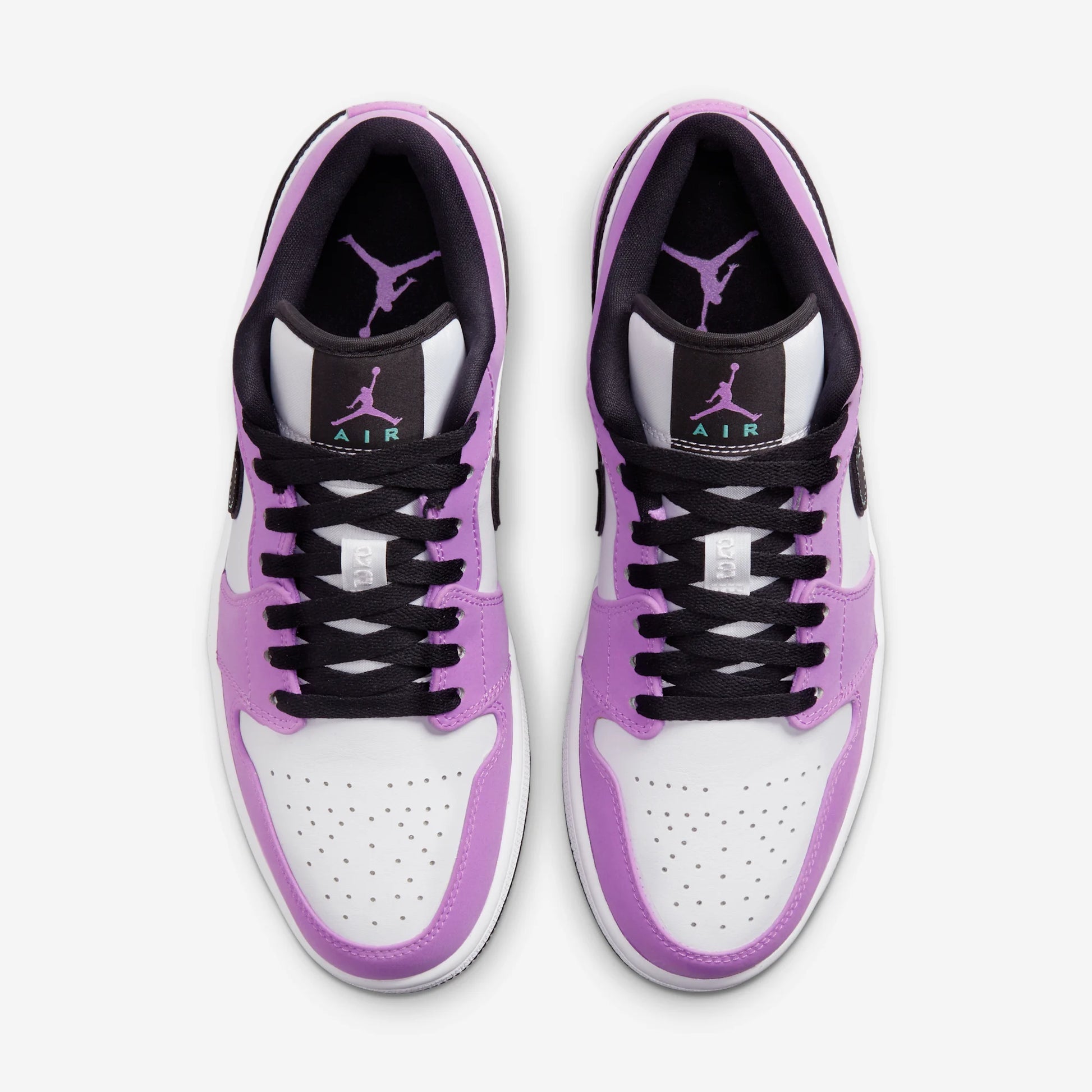 Jordan 1 Low SE Violet Shock White Black