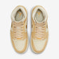 Jordan 1 Mid SE Pale Vanilla Metallic Gold (Women's)