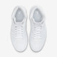 Jordan 1 Mid Triple White 2.0 (2020)