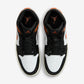 Jordan 1 Mid Black Toe Starfish