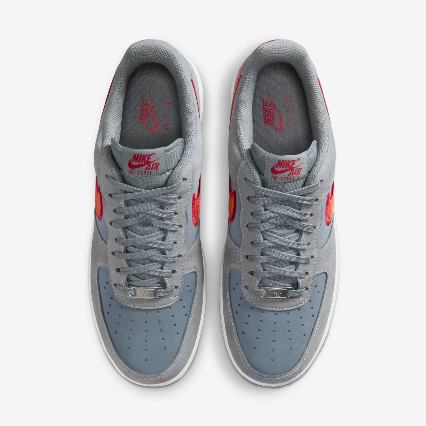 Nike Air Force 1 Low '07 LV8 Cool Grey Crimson Rust