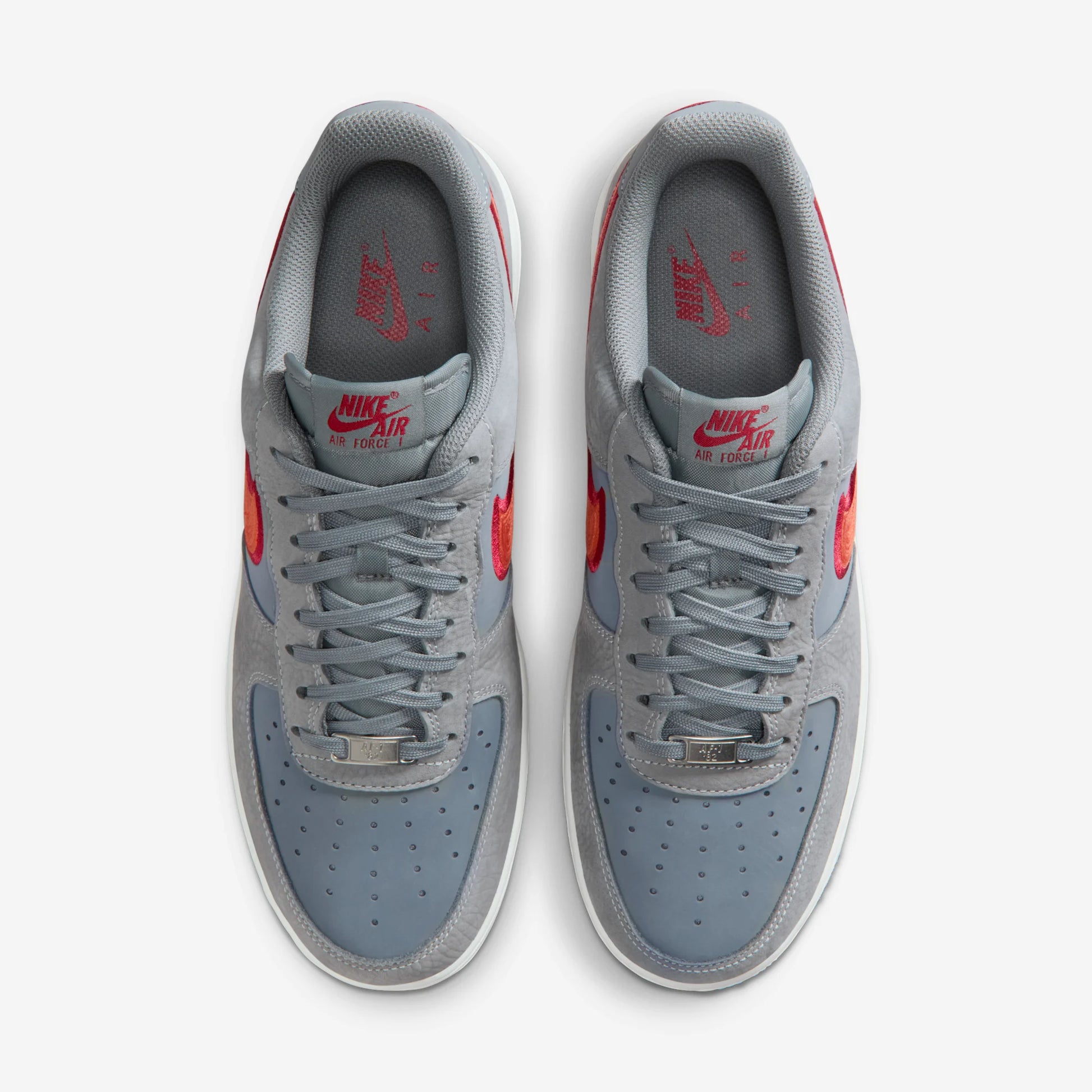 Nike Air Force 1 Low '07 LV8 Cool Grey Crimson Rust