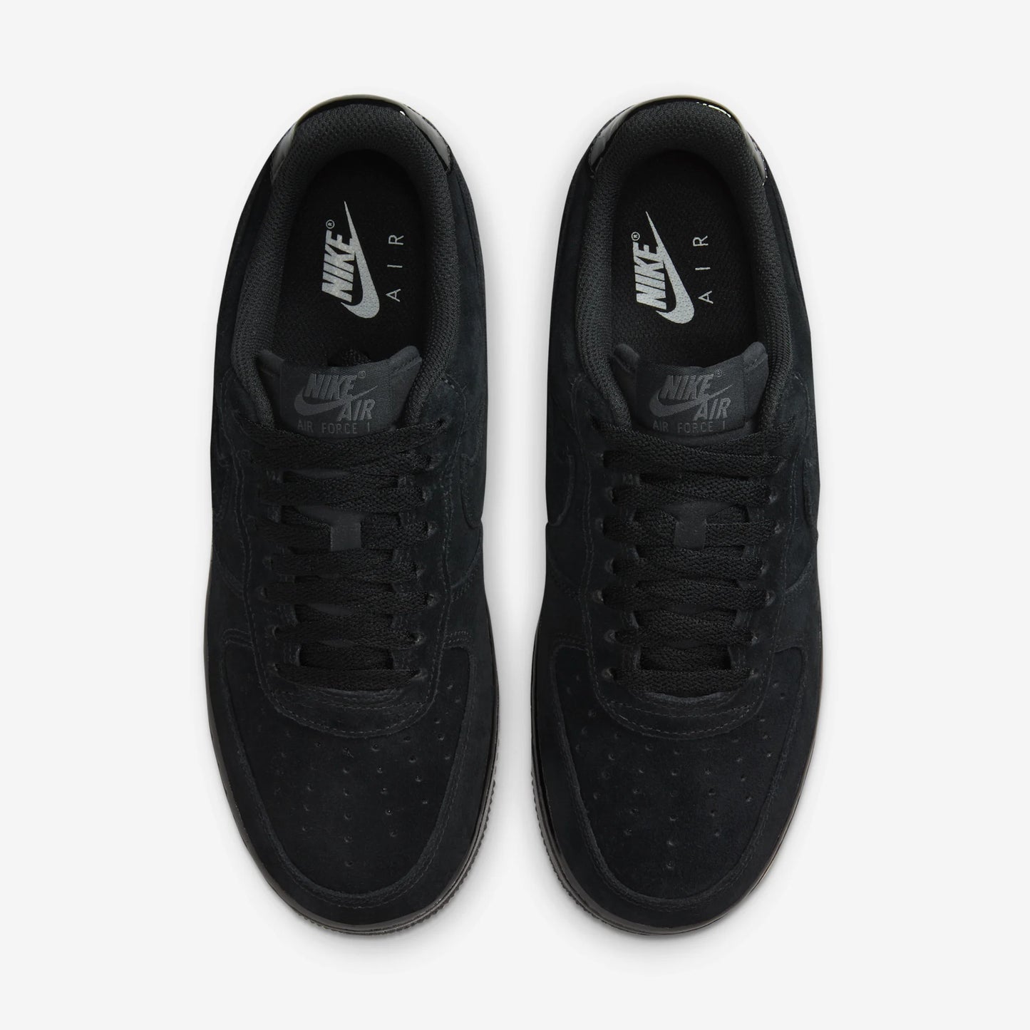 Nike Air Force 1 Low '07 Triple Black Suede (Women's)