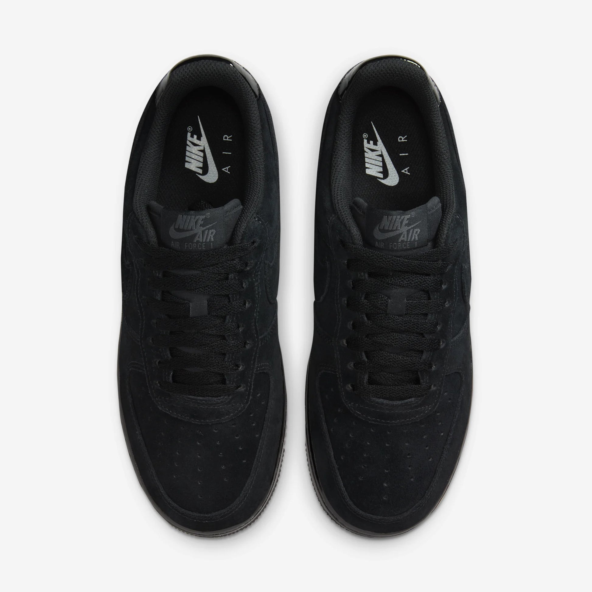 Nike Air Force 1 Low '07 Triple Black Suede (Women's)