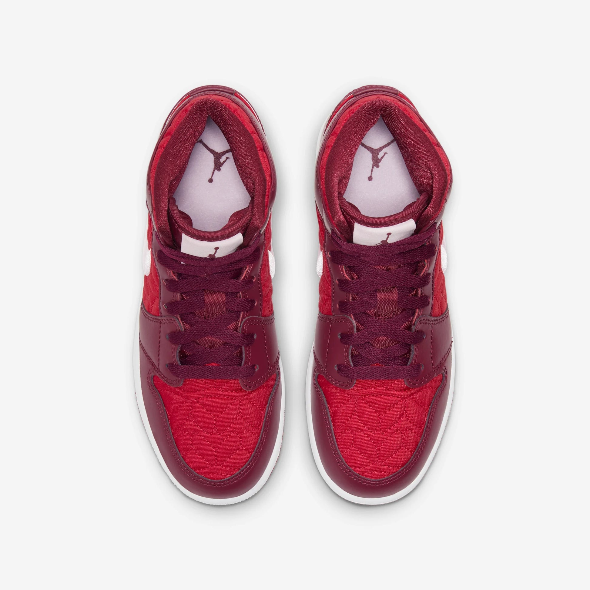 Jordan 1 Mid SE Red Quilt (GS)