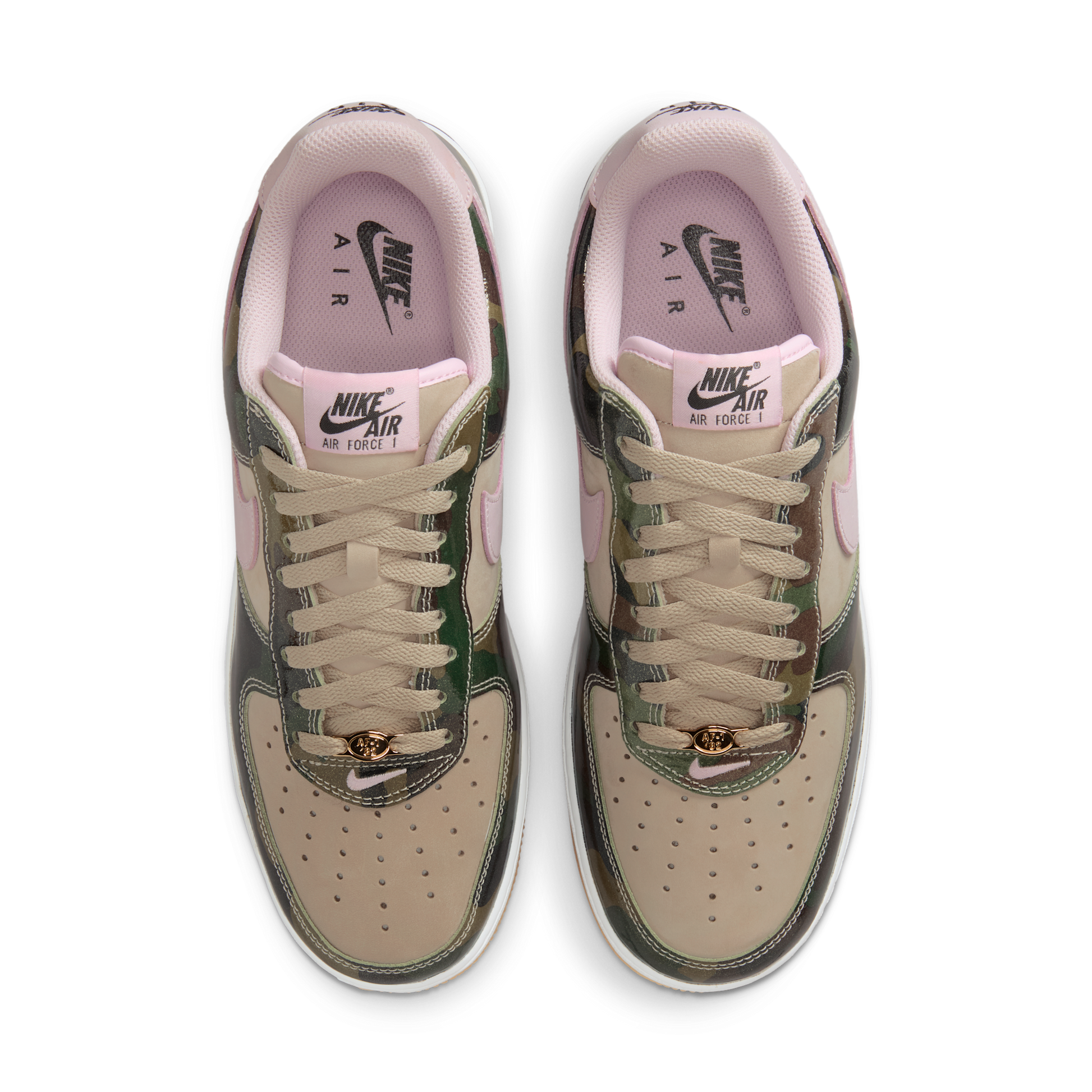 Nike Air Force 1 Low '07 LV8 Patent Camo Pink