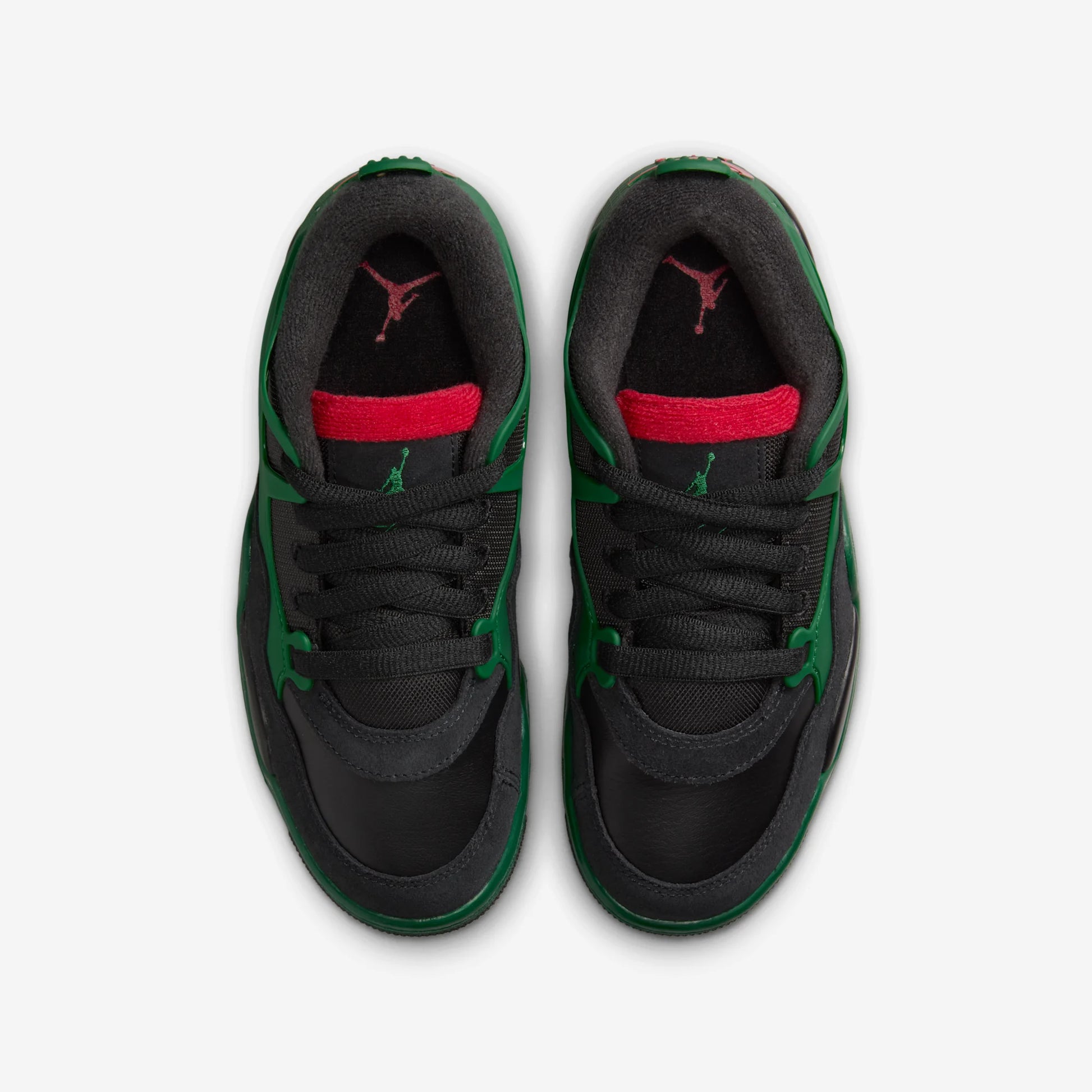 Jordan 4 RM Black Gorge Green Varsity Red (GS)