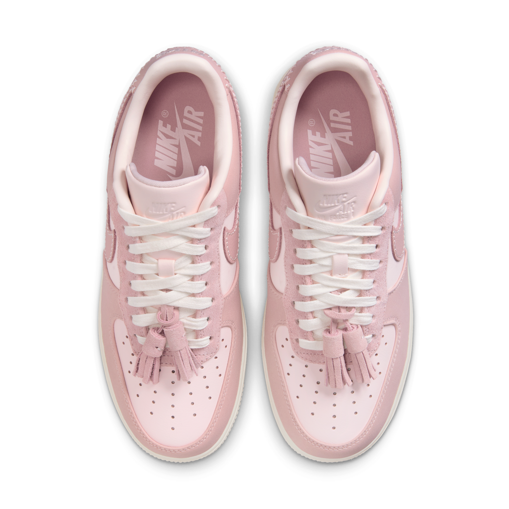 Nike Air Force 1 Low Pink Oxford Tassels (Women's)