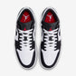 Jordan 1 Low SE White Fire Red Black Matte Silver